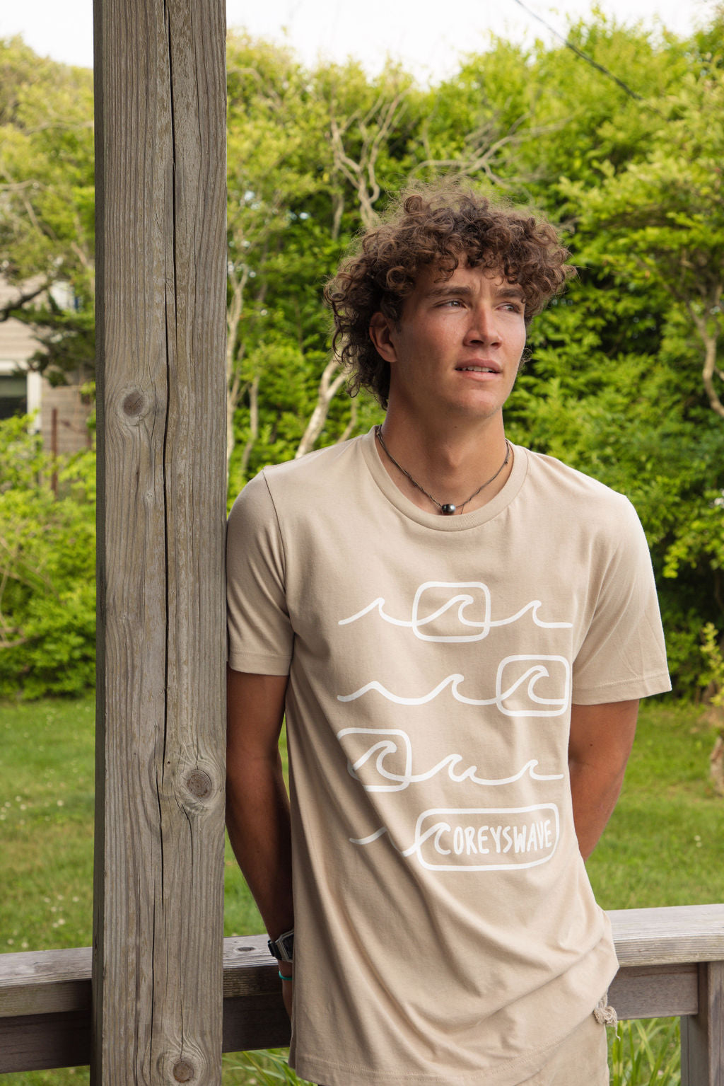 Unisex T-Shirt | Line It Up in White