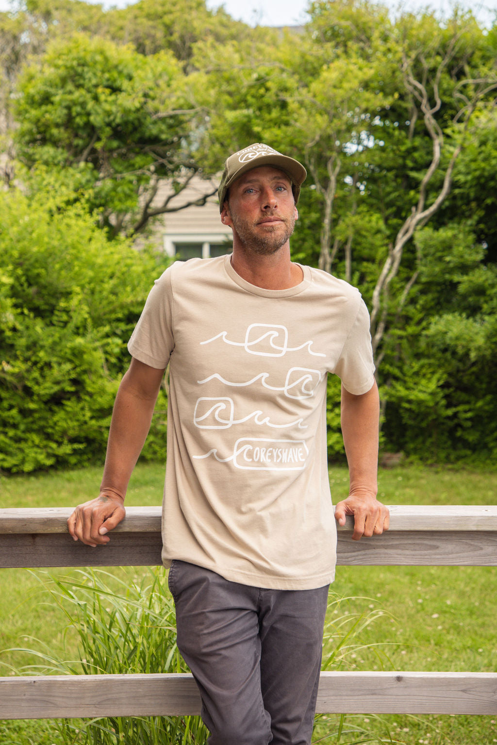 Unisex T-Shirt | Line It Up in White