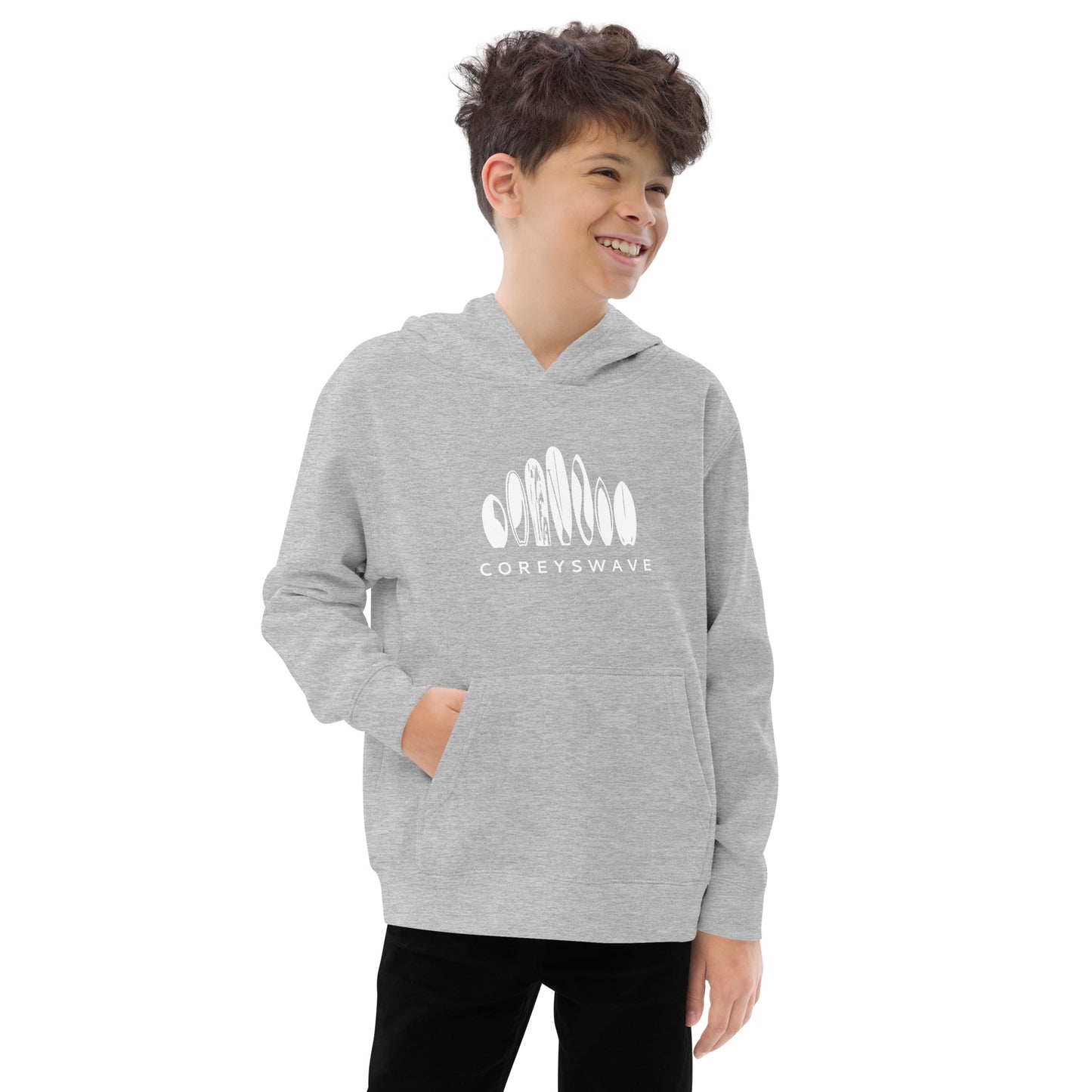 Kids Fleece Hoodie | Legacy in White