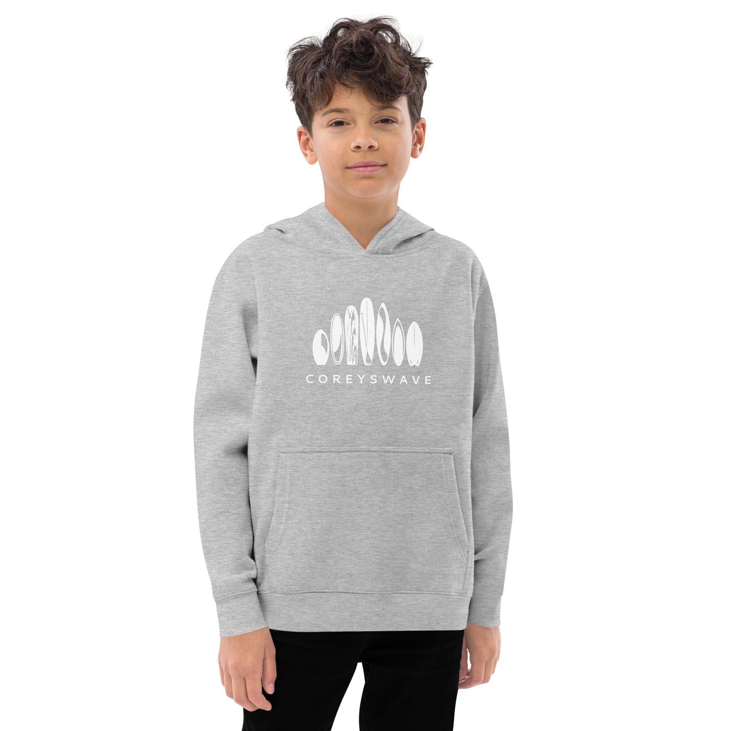 Kids Fleece Hoodie | Legacy in White