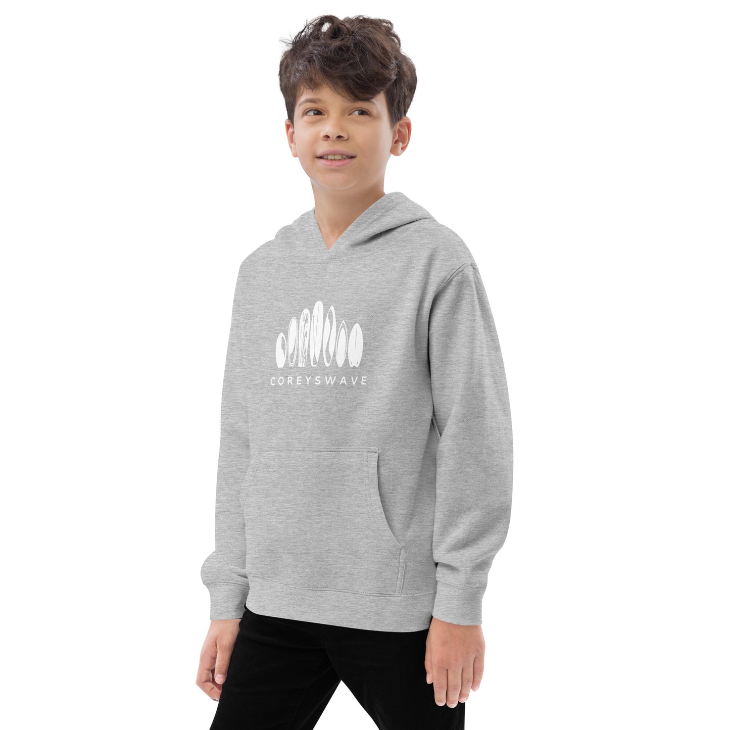 Kids Fleece Hoodie | Legacy in White