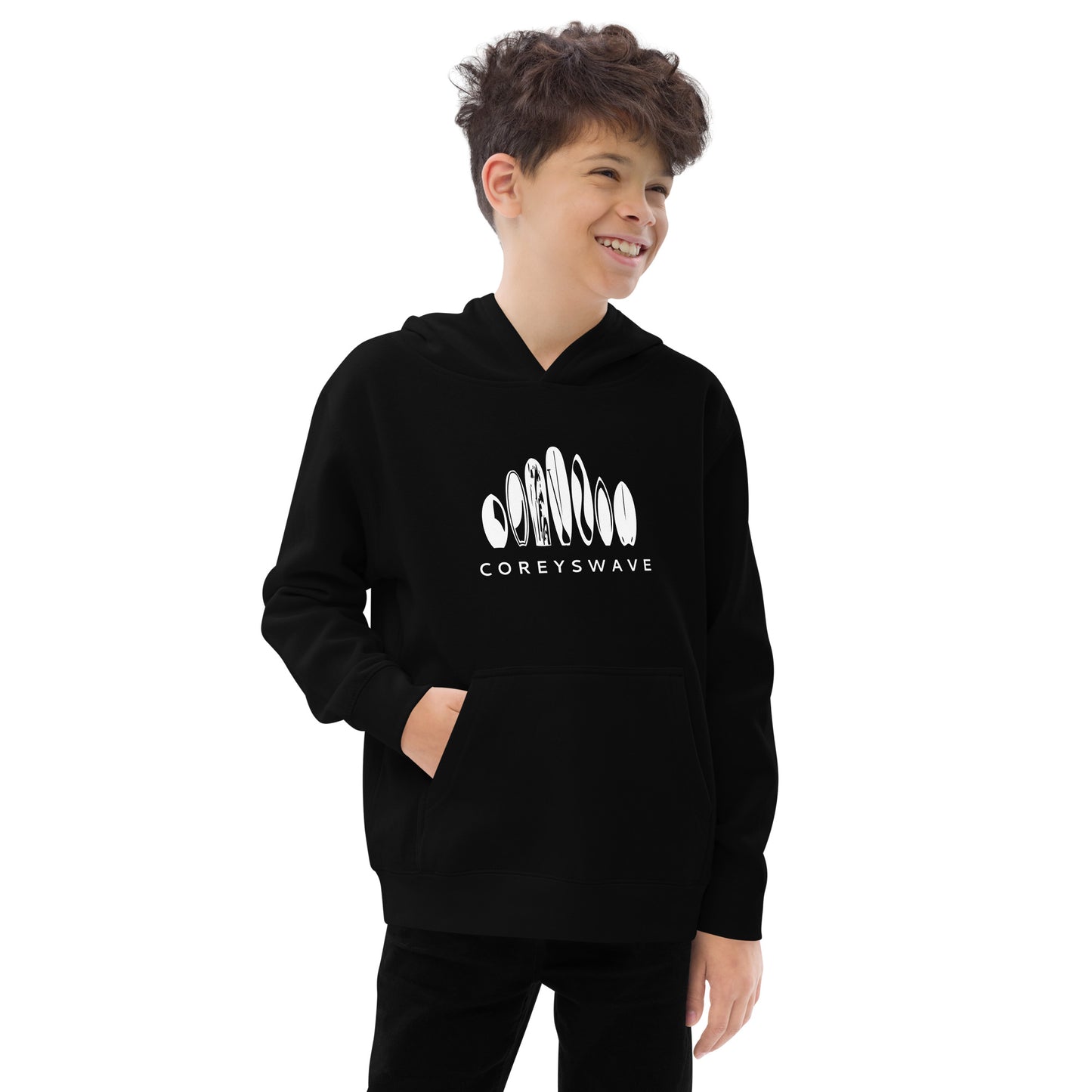 Kids Fleece Hoodie | Legacy in White