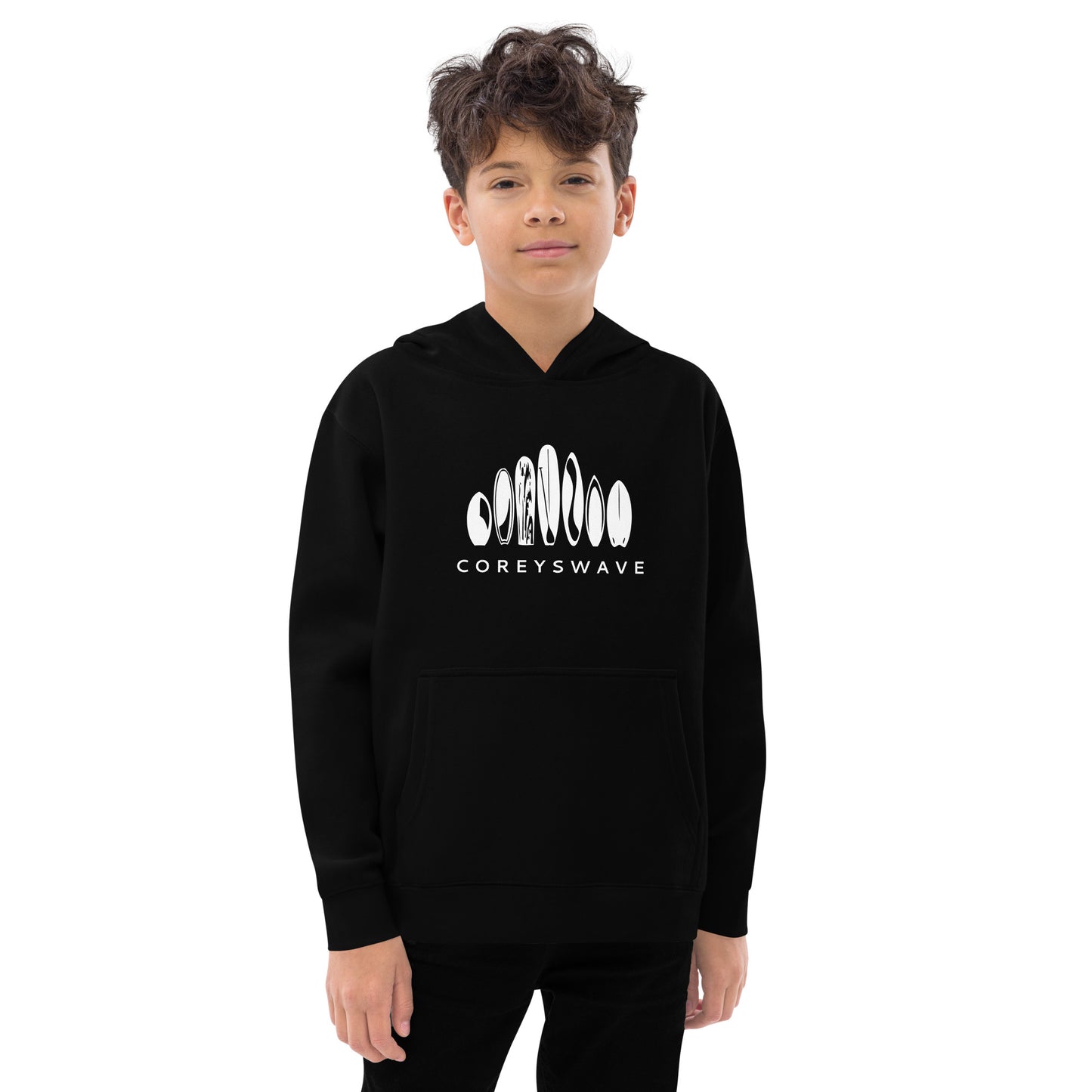 Kids Fleece Hoodie | Legacy in White