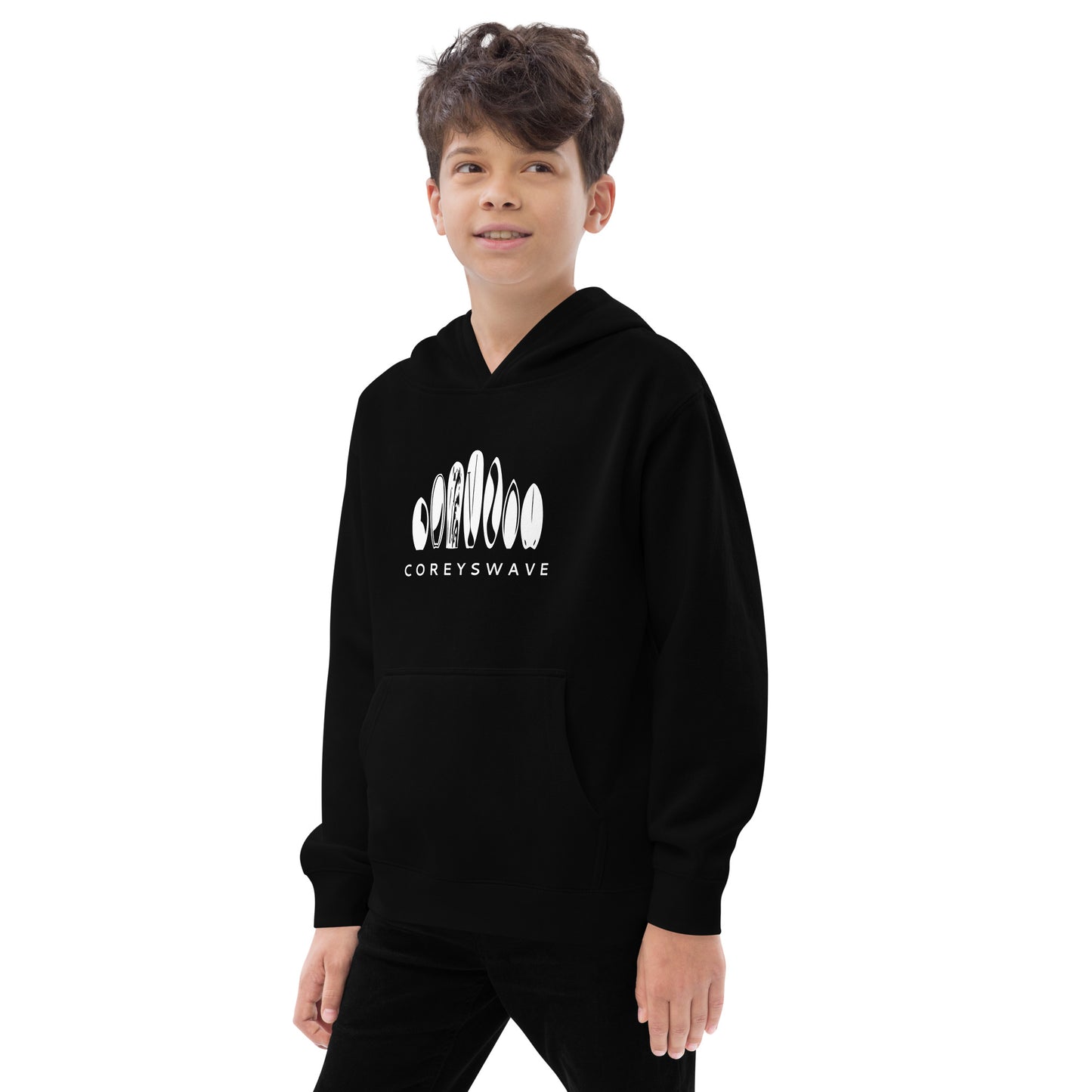 Kids Fleece Hoodie | Legacy in White