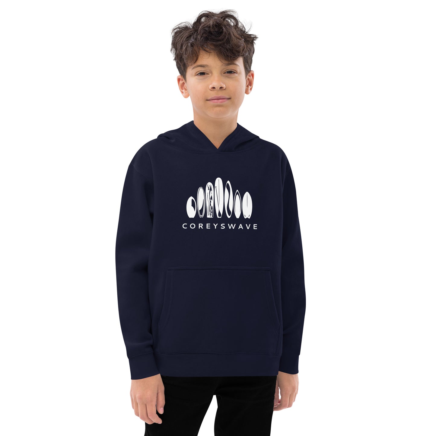 Kids Fleece Hoodie | Legacy in White