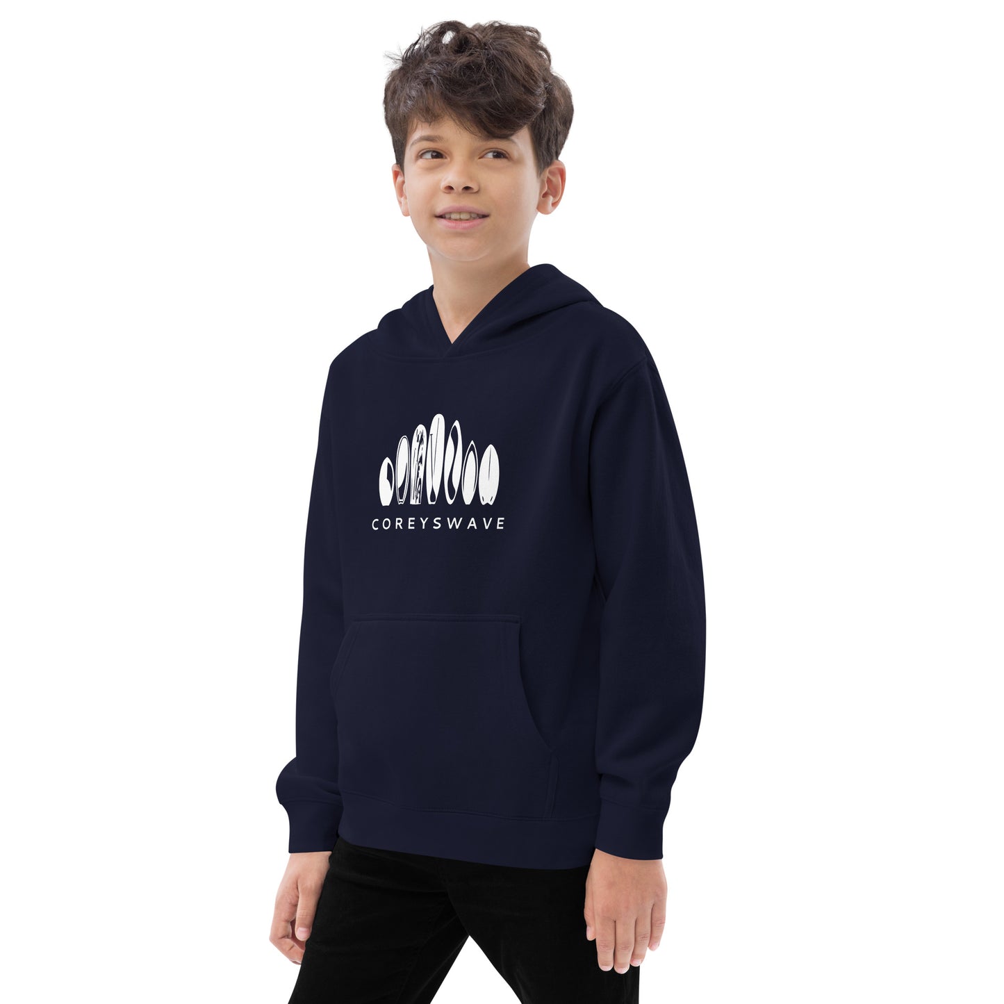 Kids Fleece Hoodie | Legacy in White