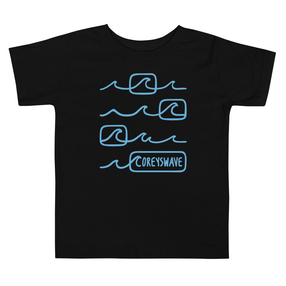 Toddler T-Shirt | Line It Up in Blue