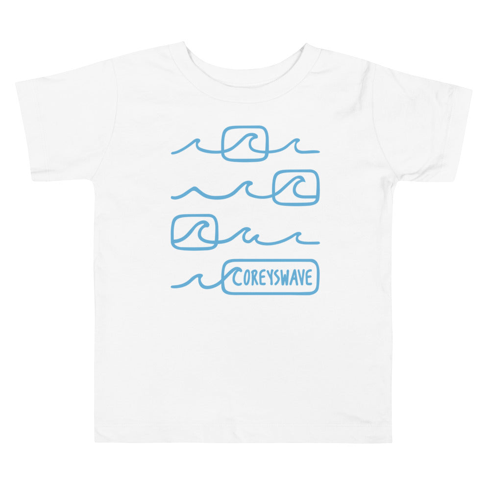 Toddler T-Shirt | Line It Up in Blue