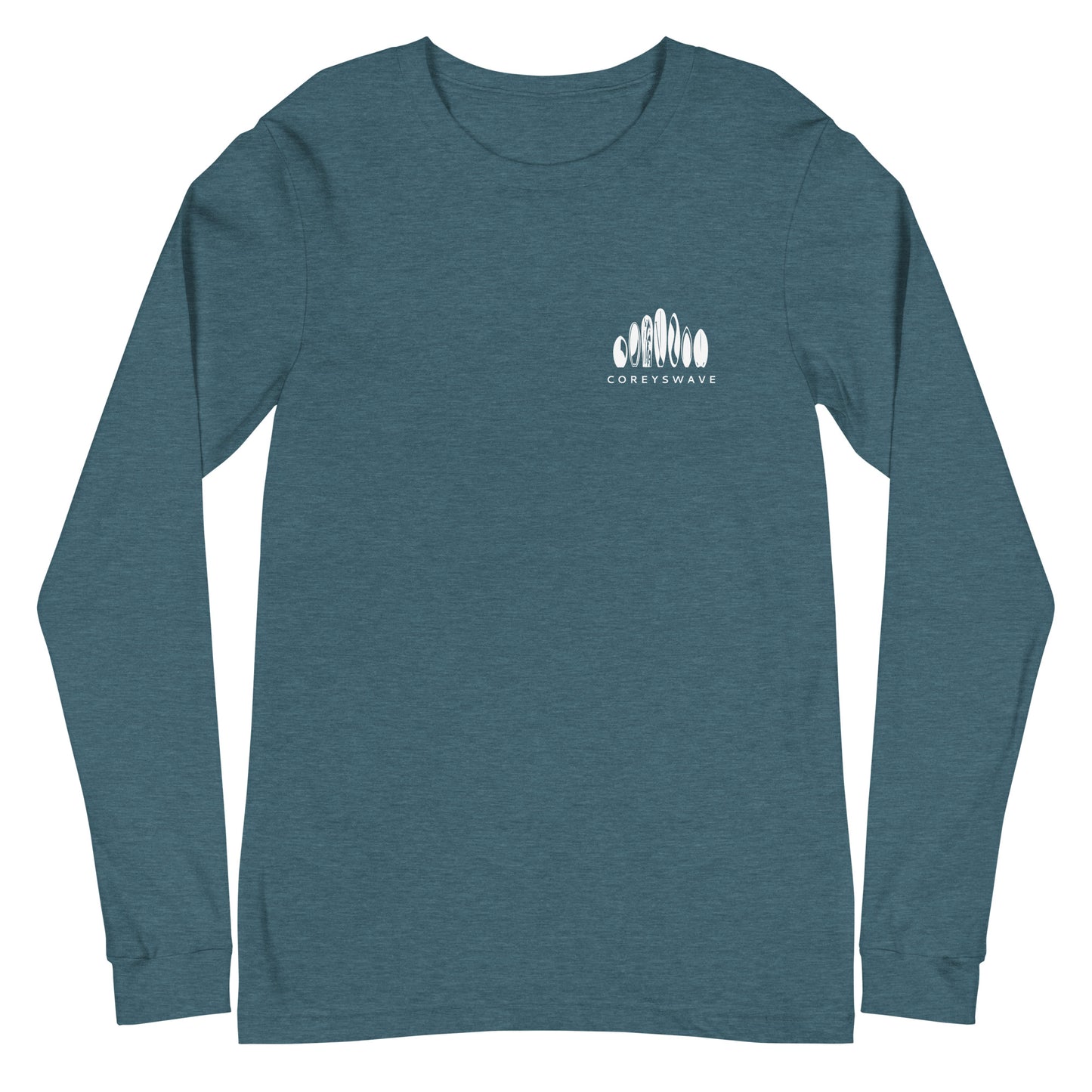 Unisex Long Sleeve T-Shirt | Legacy Pocket in White