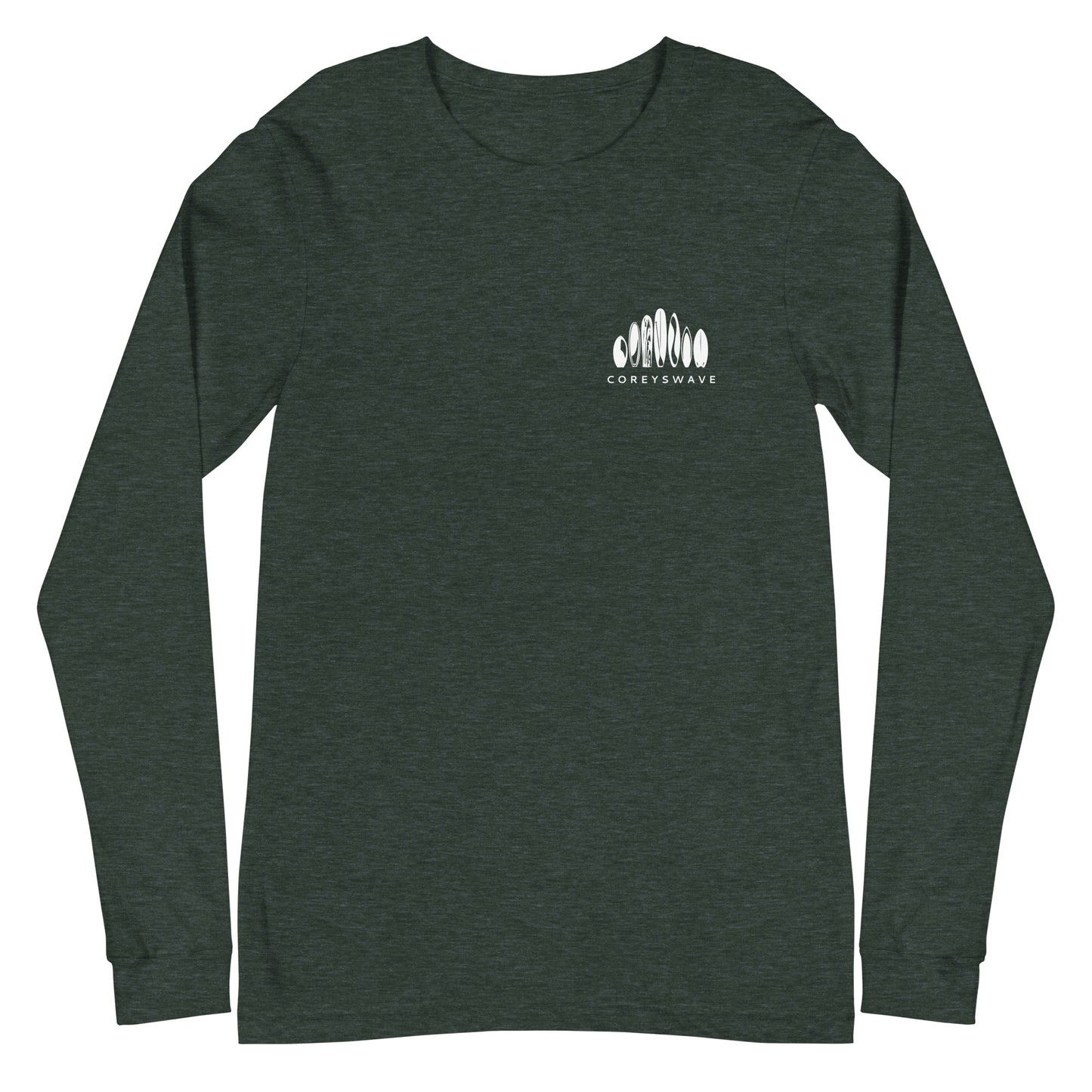 Unisex Long Sleeve T-Shirt | Legacy Pocket in White