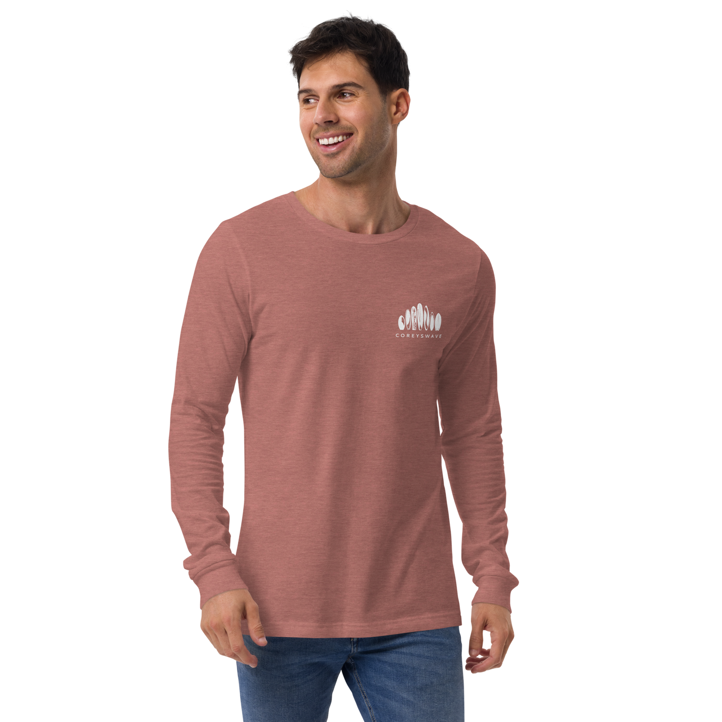 Unisex Long Sleeve T-Shirt | Legacy Pocket in White