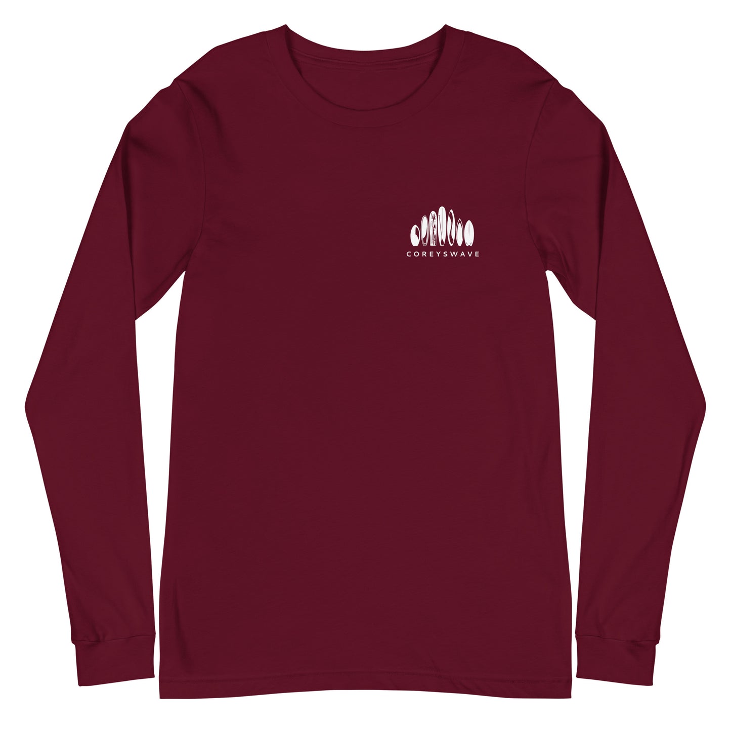 Unisex Long Sleeve T-Shirt | Legacy Pocket in White