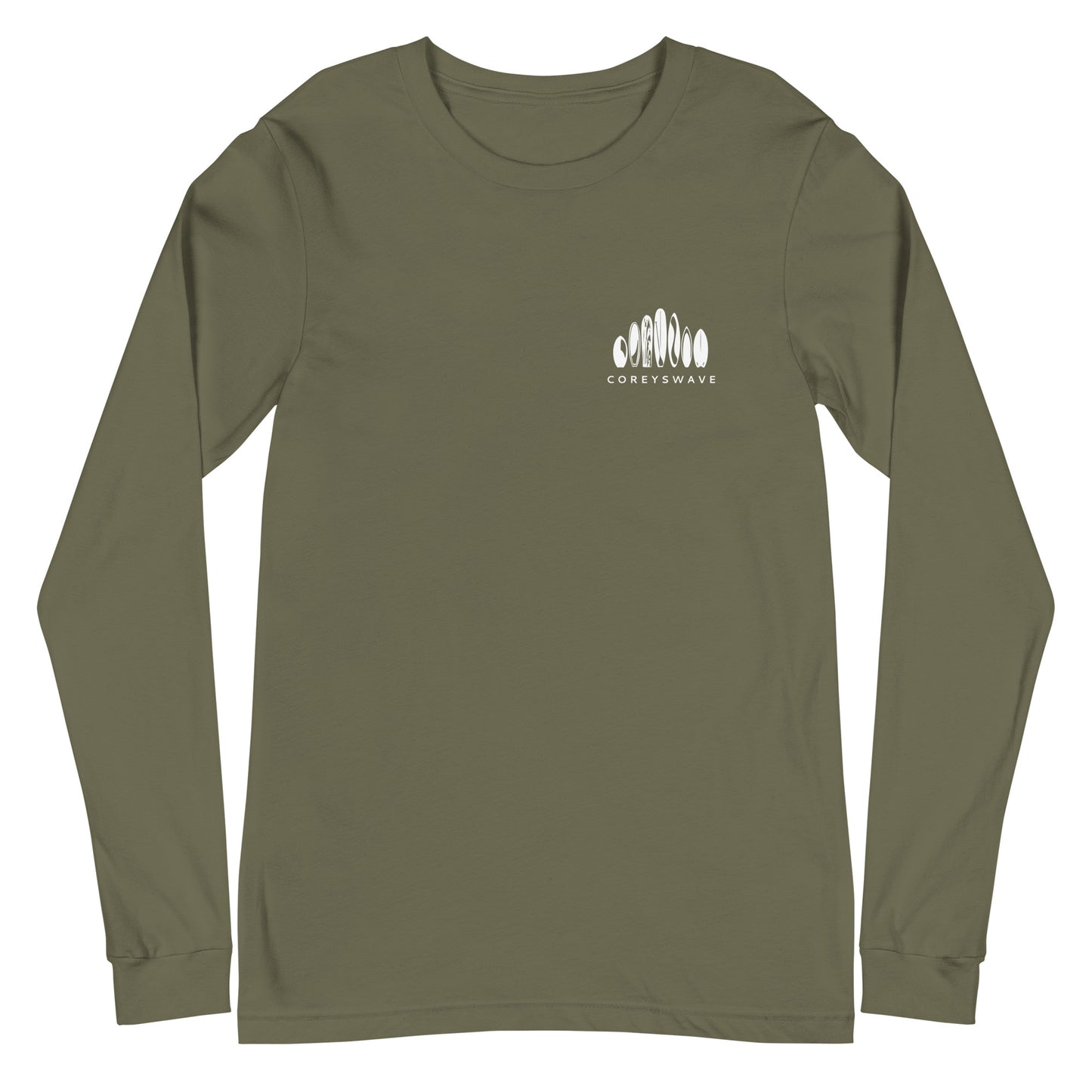 Unisex Long Sleeve T-Shirt | Legacy Pocket in White