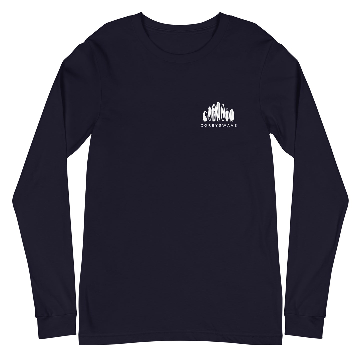 Unisex Long Sleeve T-Shirt | Legacy Pocket in White