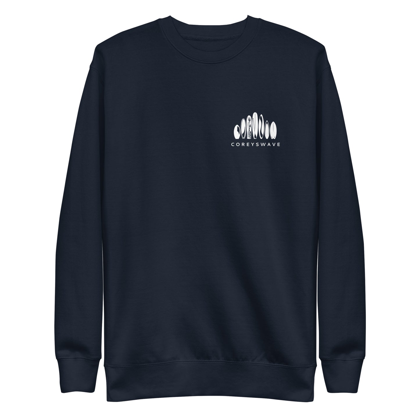 Unisex Crew Neck Sweatshirt | Legacy Pocket in White
