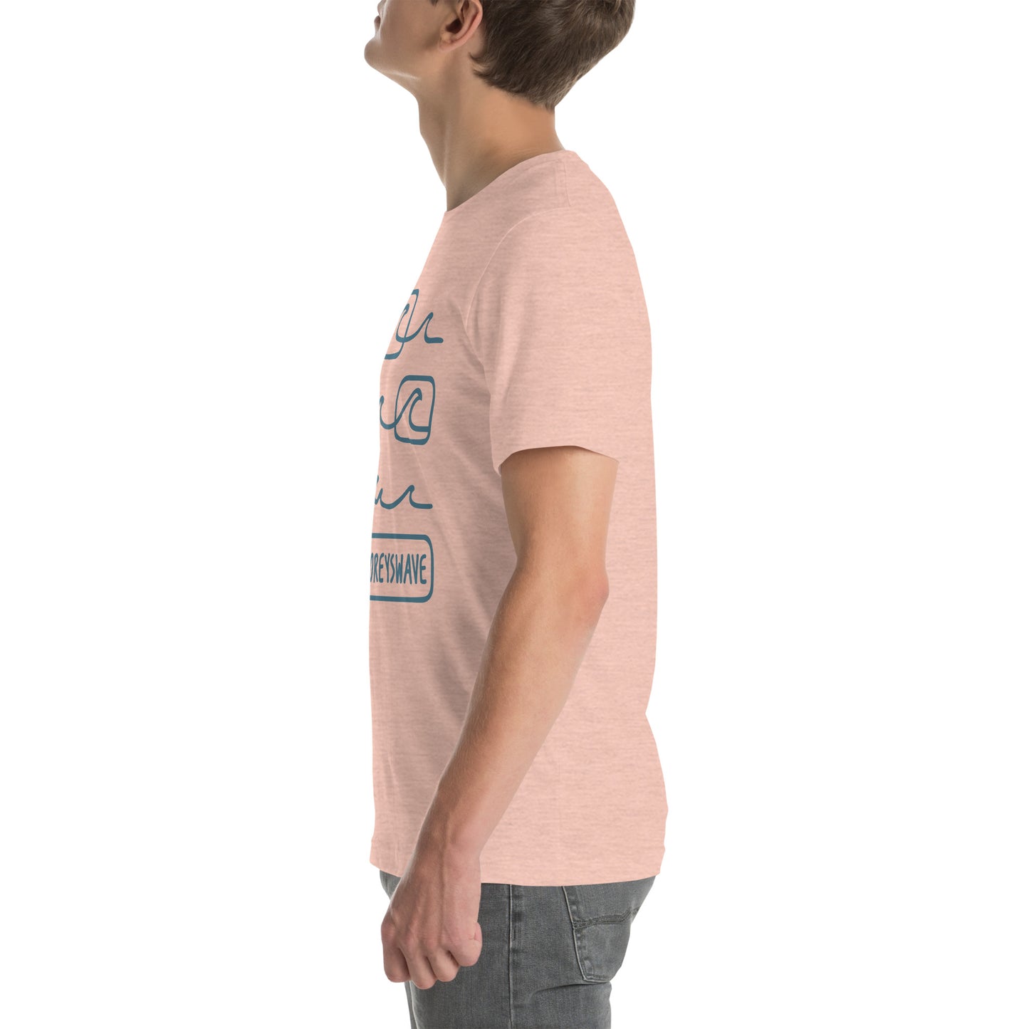 Unisex t-shirt I Line it Up in Blue