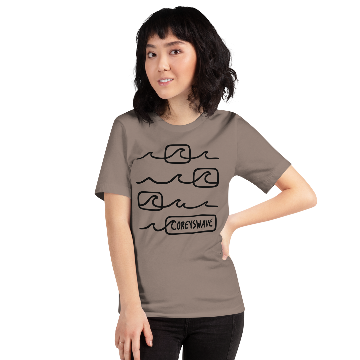 Unisex T-Shirt | Line It Up in Black