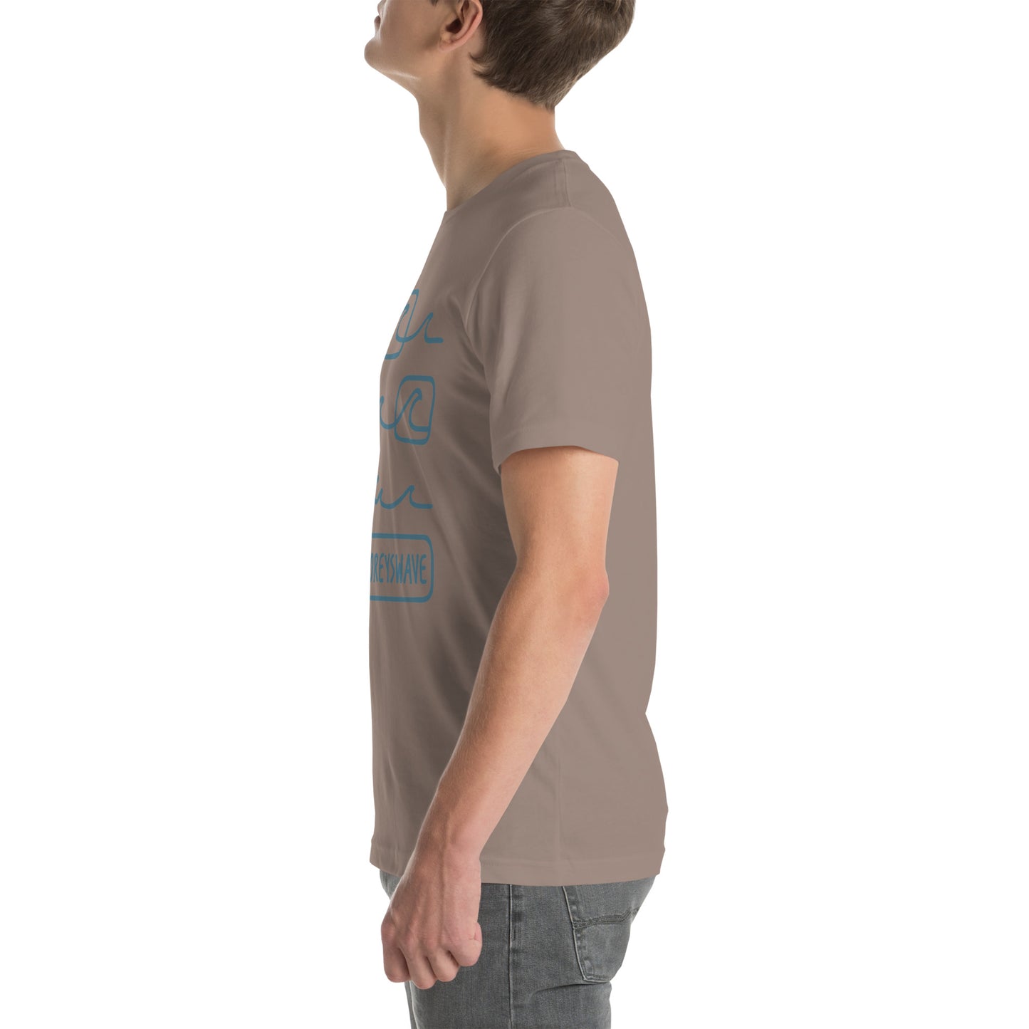 Unisex t-shirt I Line it Up in Blue