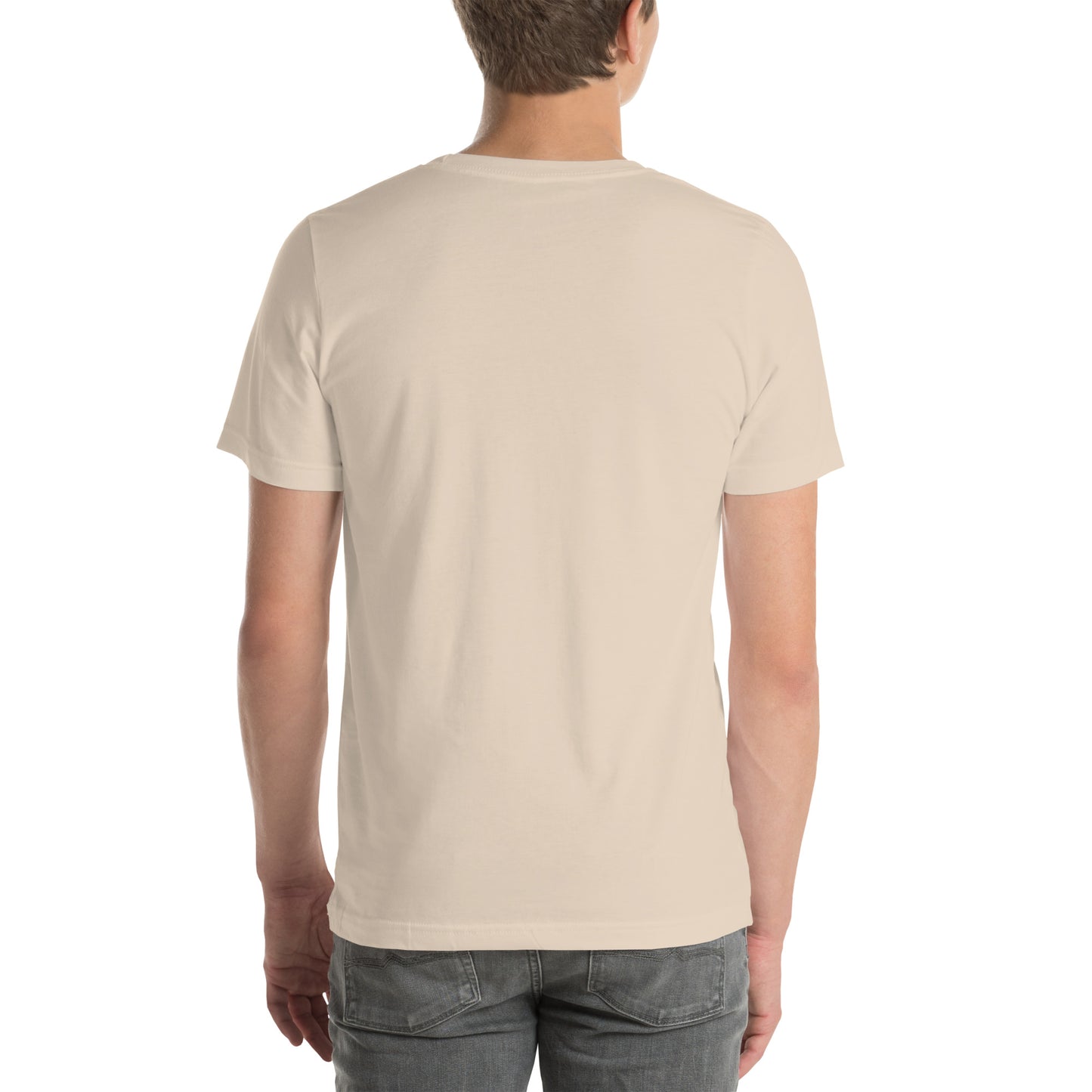 Unisex t-shirt I Line it Up in Blue