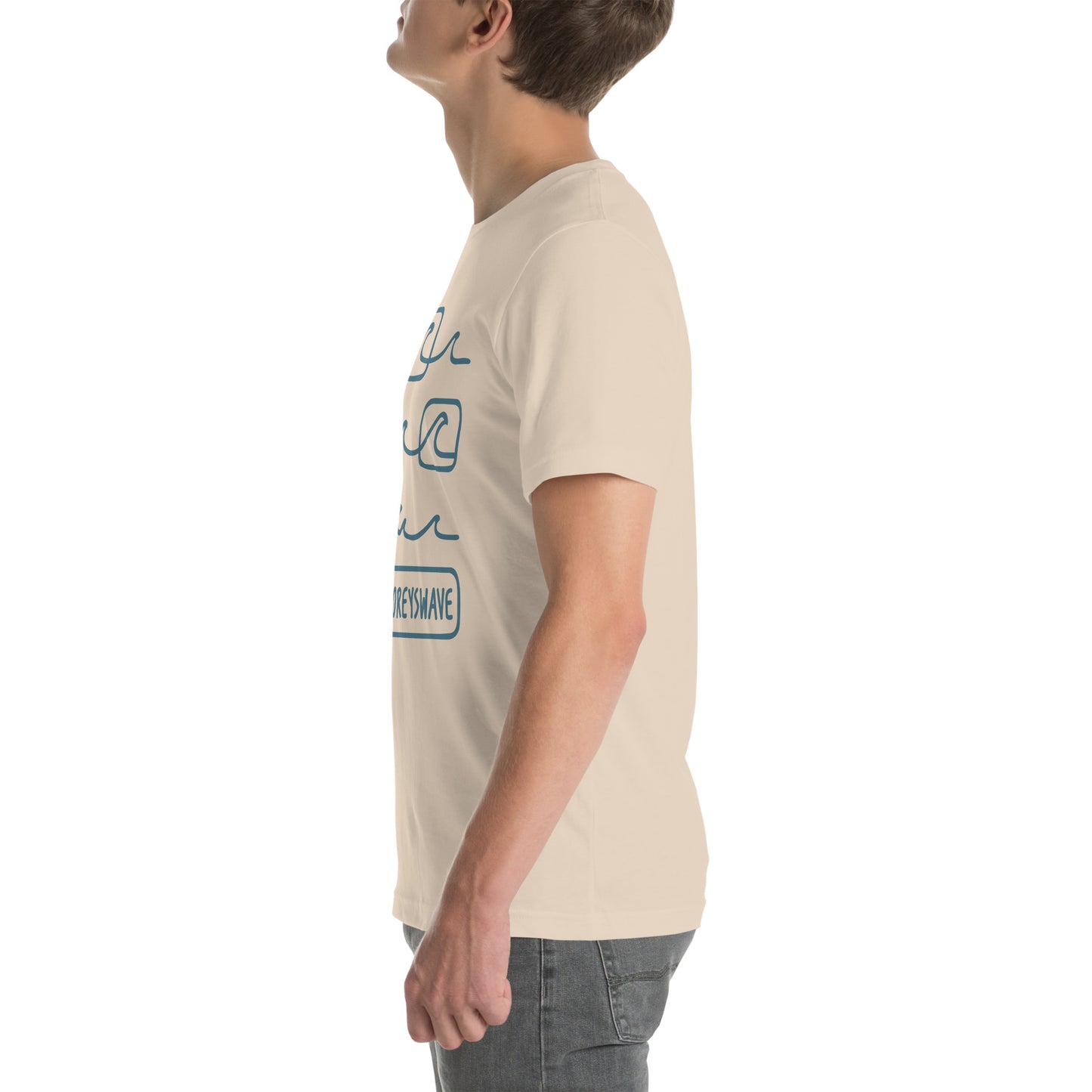 Unisex t-shirt I Line it Up in Blue