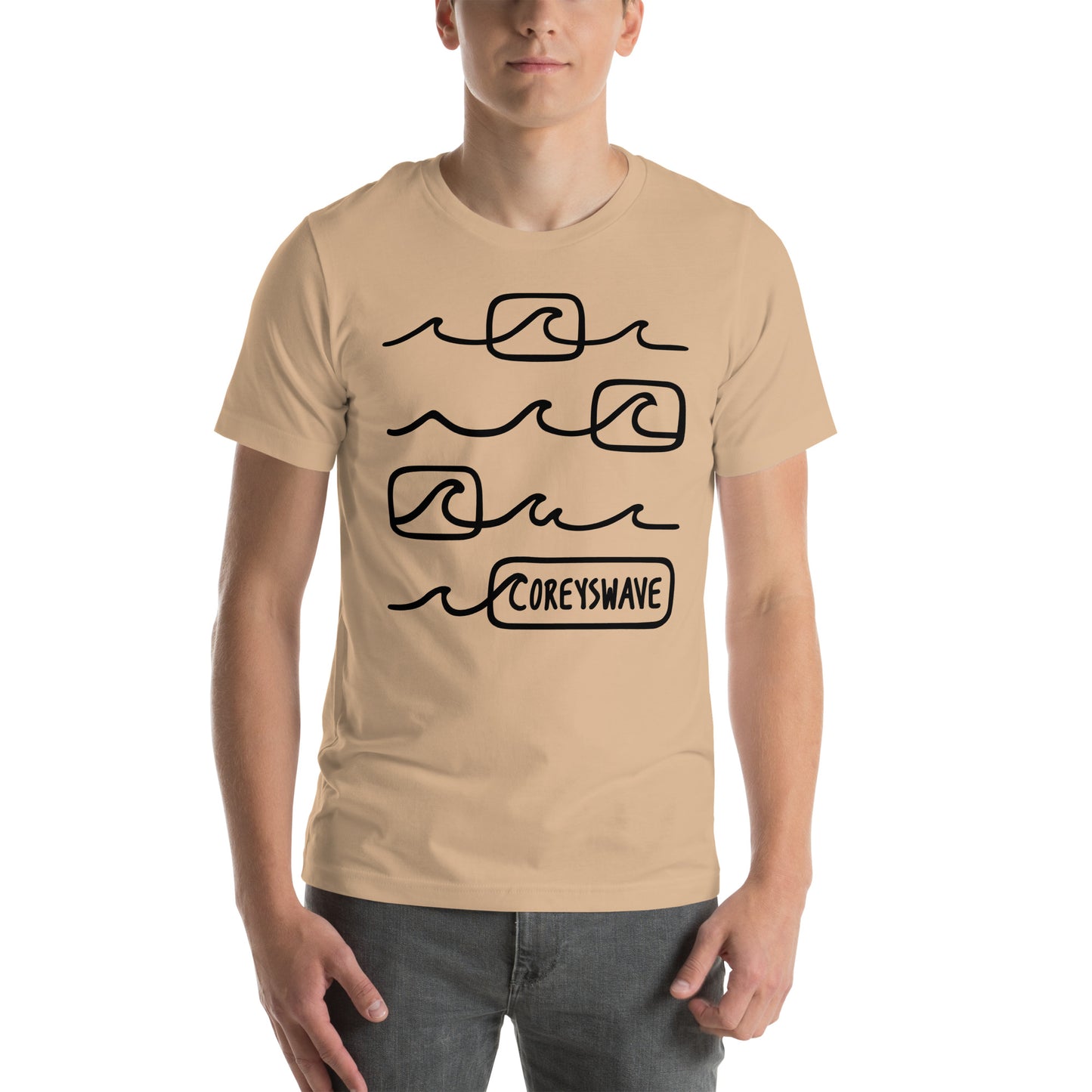 Unisex T-Shirt | Line It Up in Black