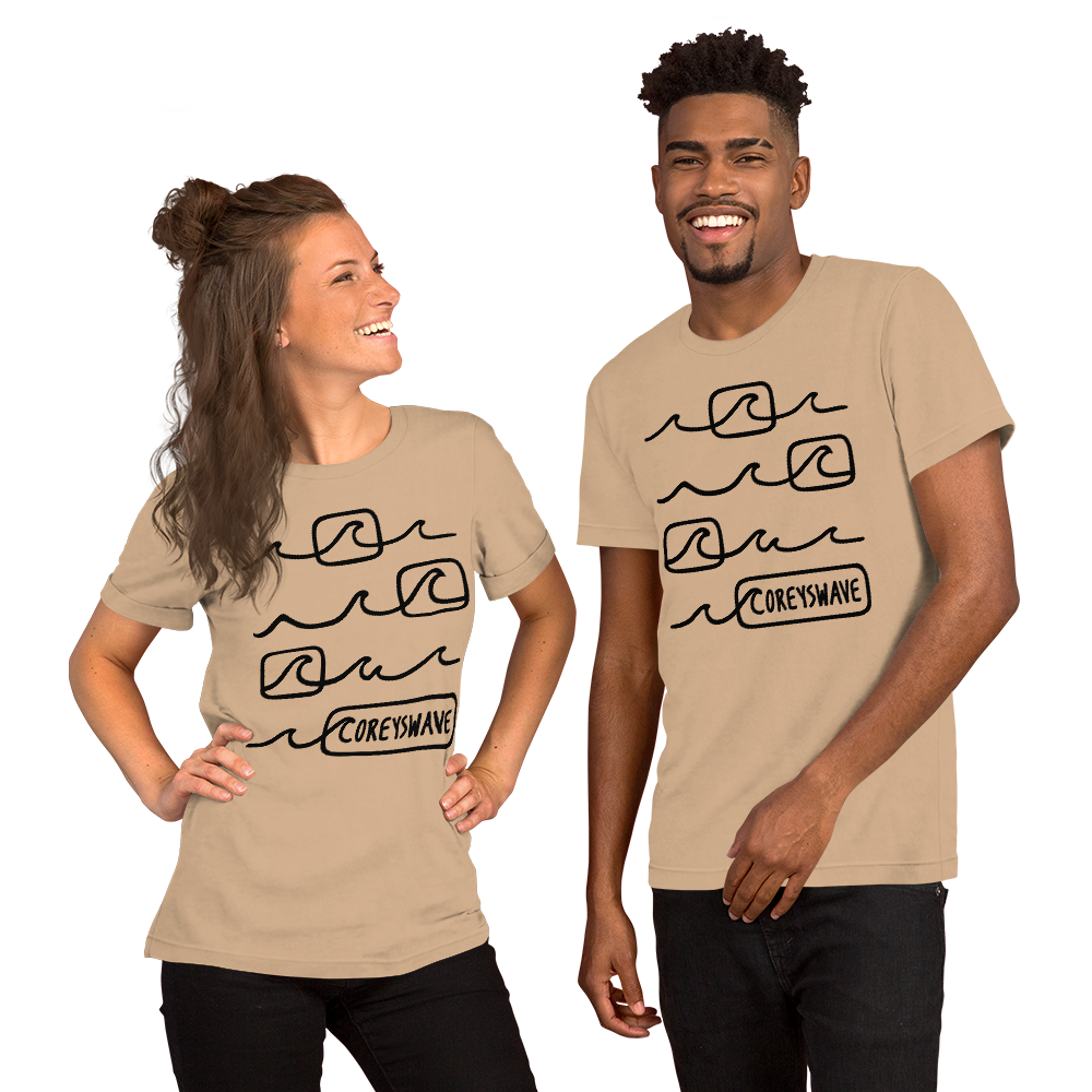 Unisex T-Shirt | Line It Up in Black