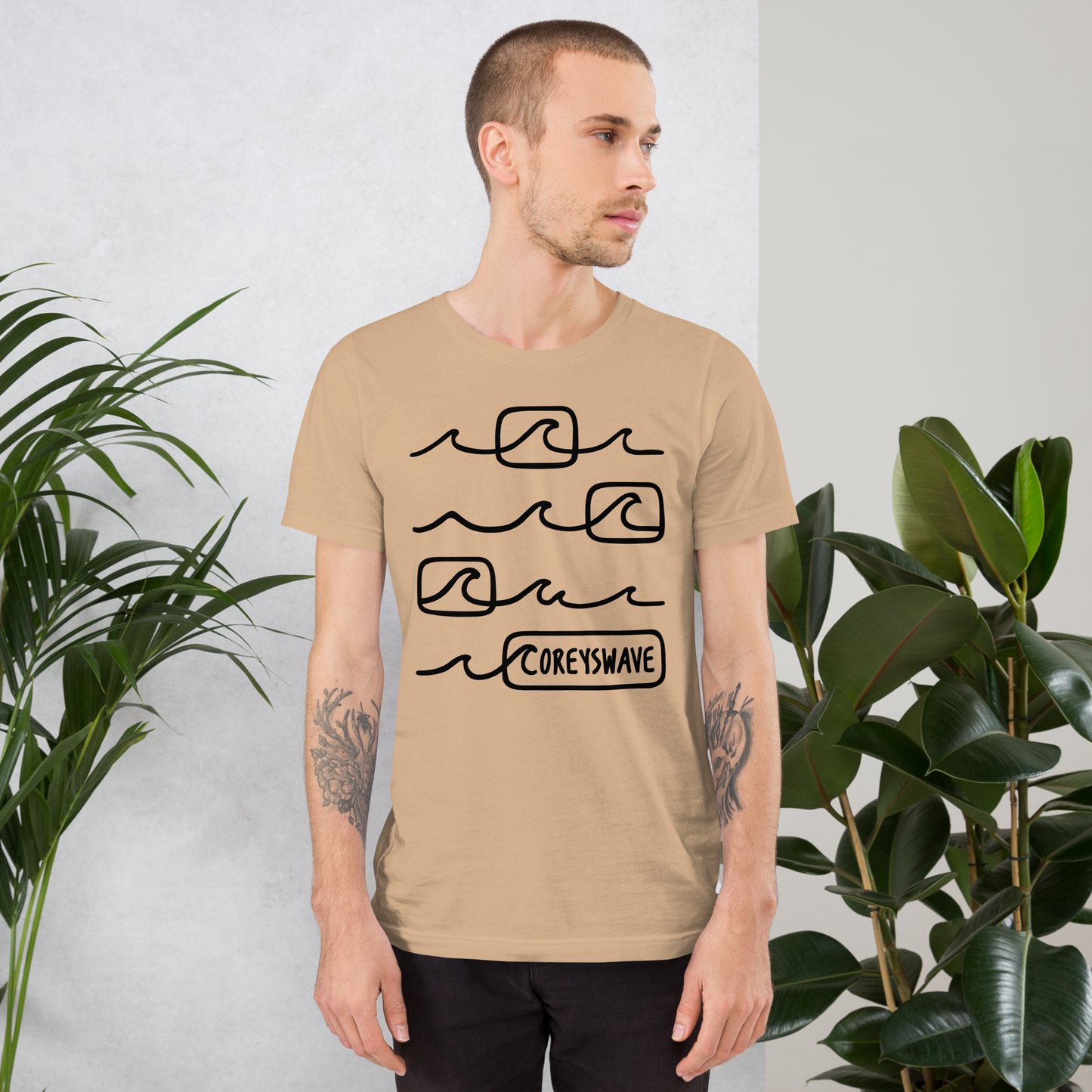 Unisex T-Shirt | Line It Up in Black