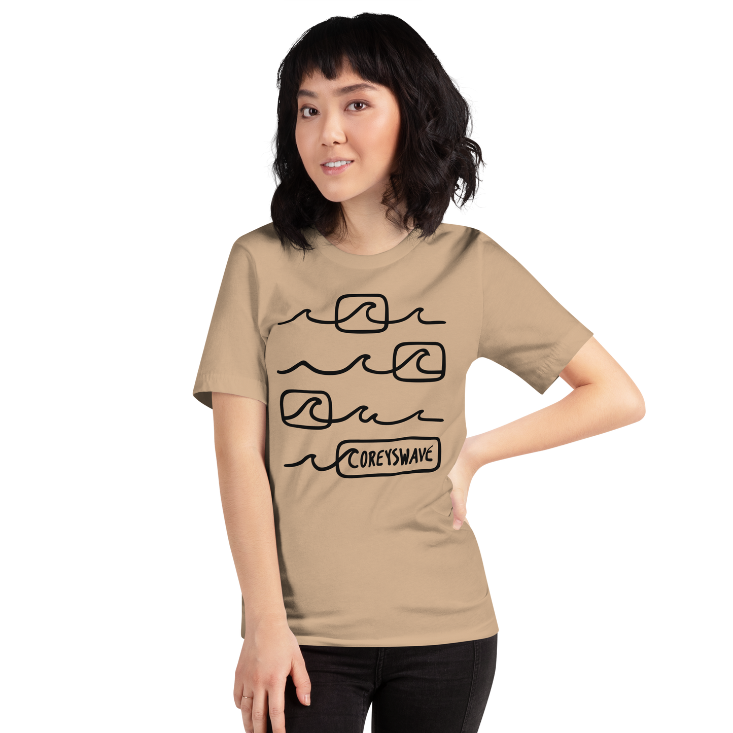Unisex T-Shirt | Line It Up in Black