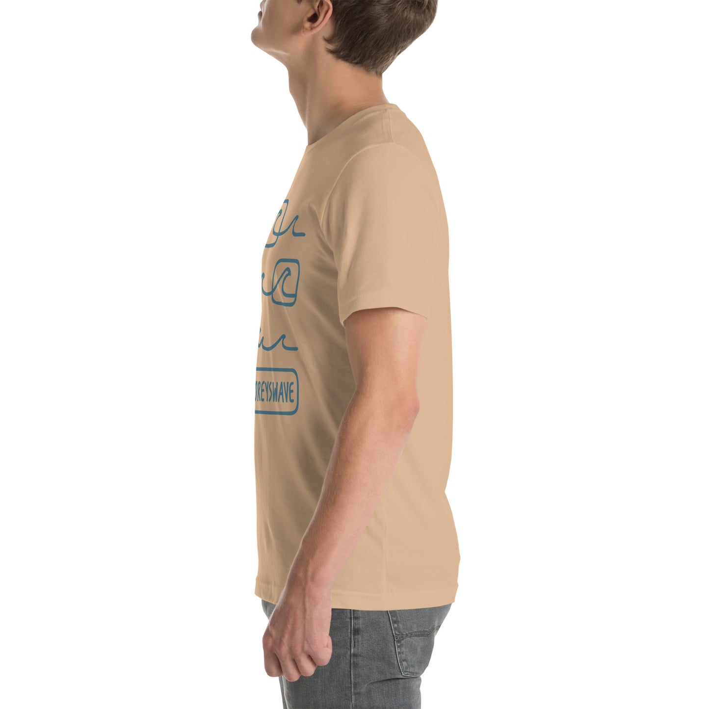 Unisex t-shirt I Line it Up in Blue