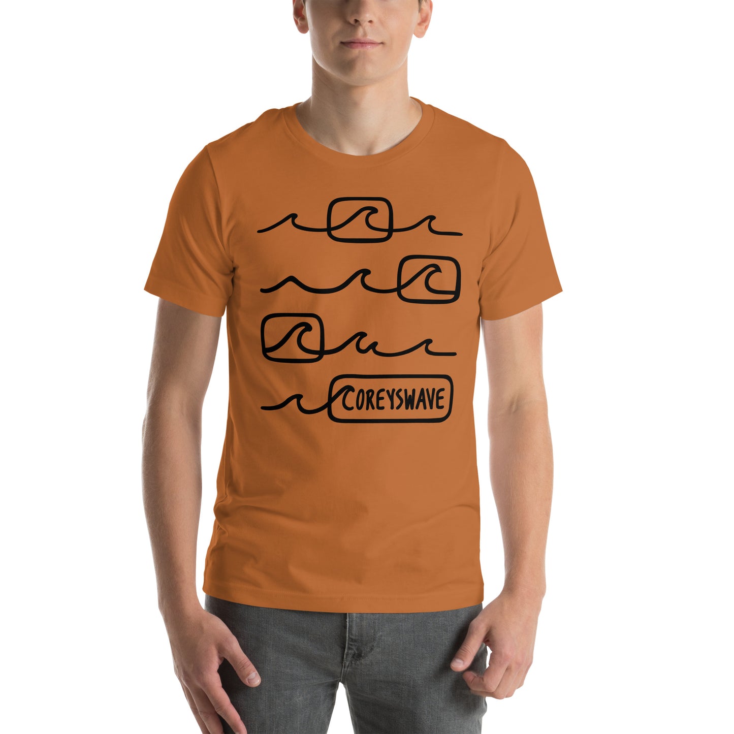 Unisex T-Shirt | Line It Up in Black