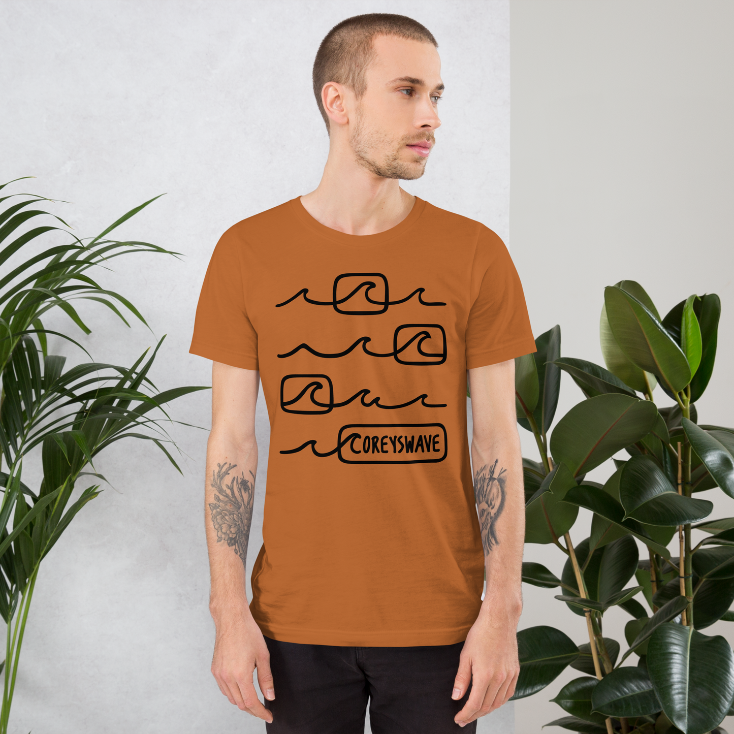 Unisex T-Shirt | Line It Up in Black