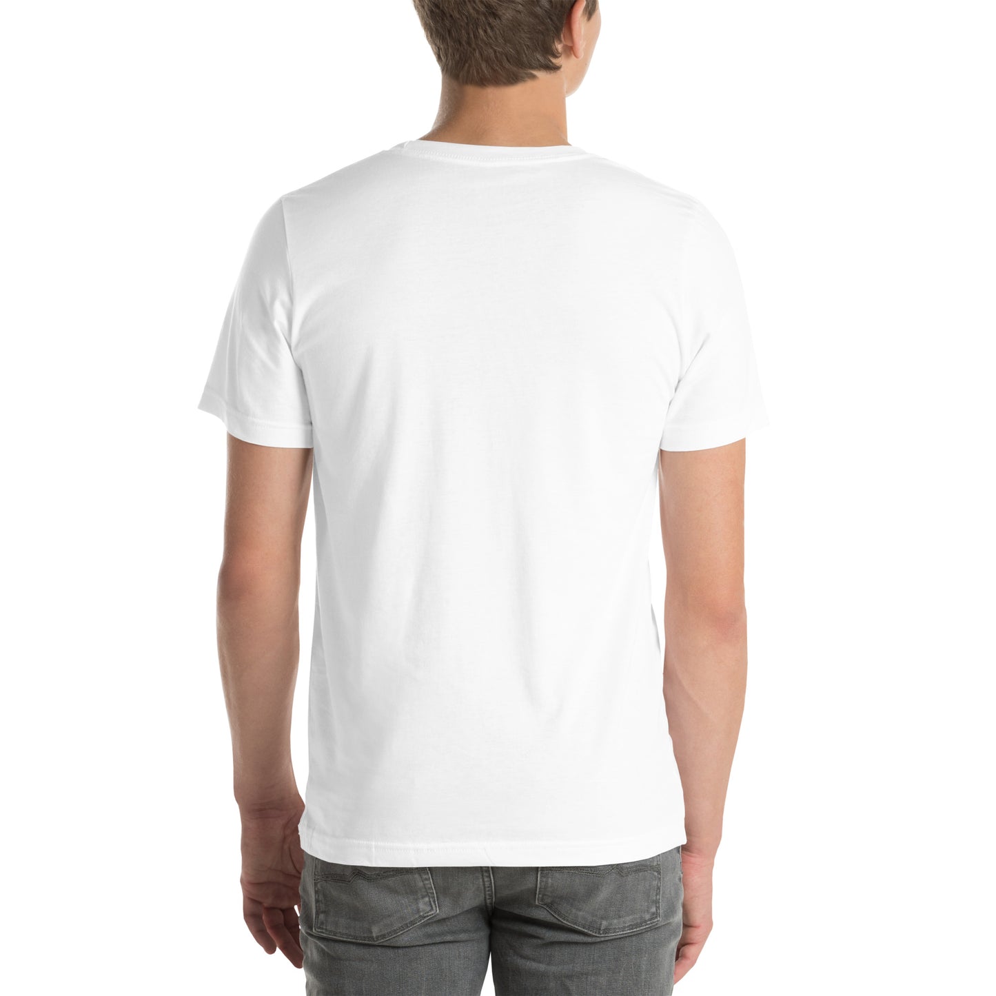 Unisex t-shirt I Line it Up in Blue