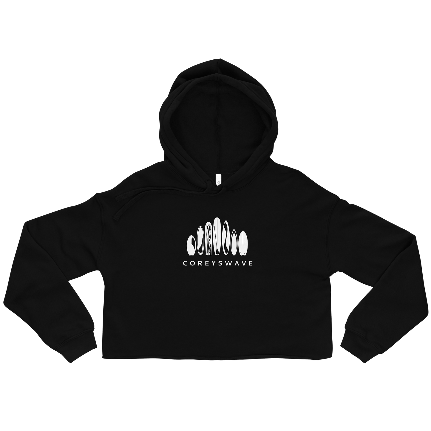 Women's Crop Hoodie | Legacy in White