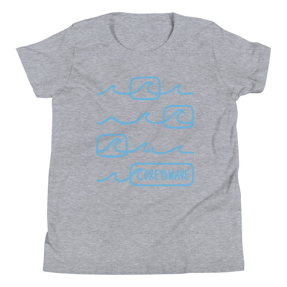 Kids T-Shirt | Line It Up in Blue