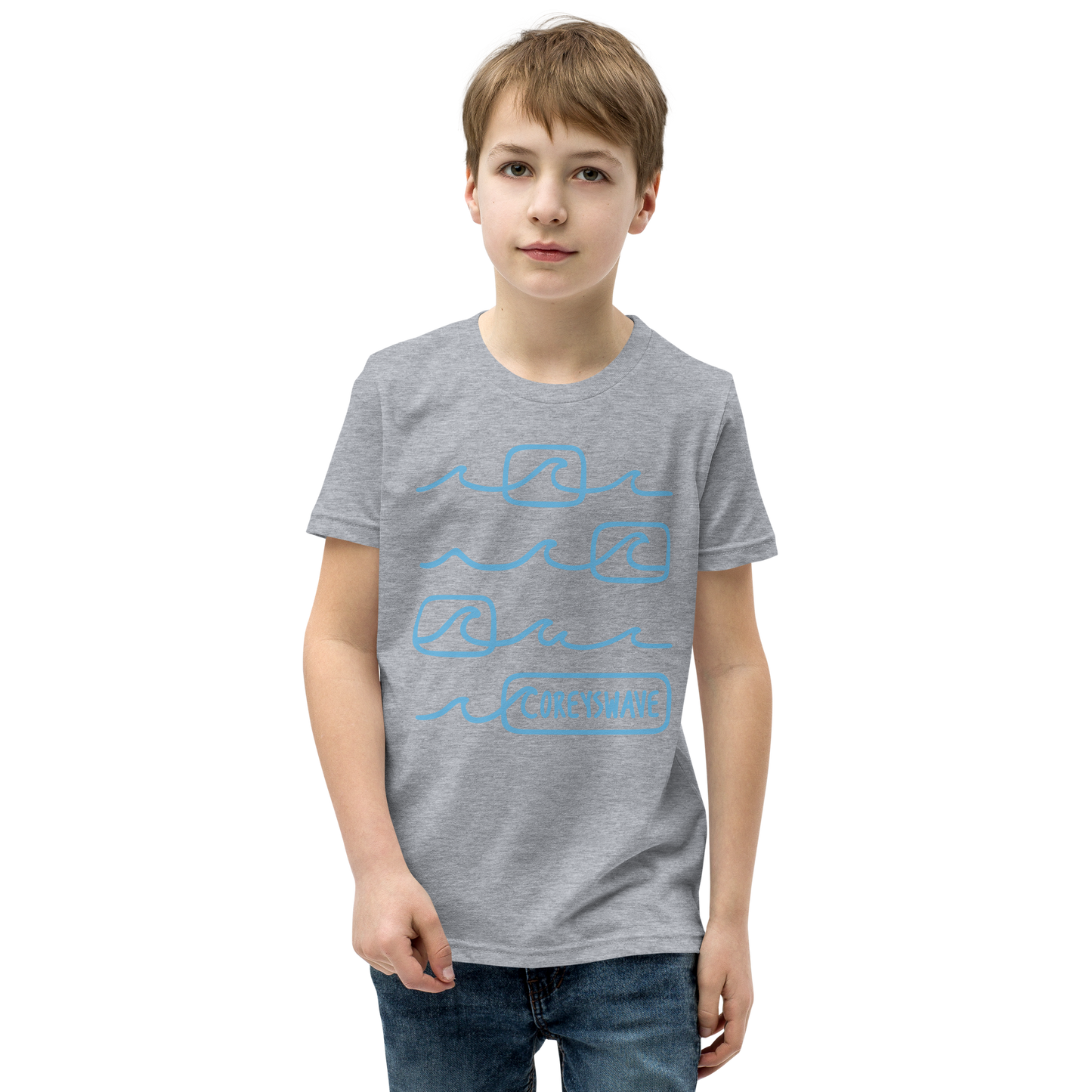 Kids T-Shirt | Line It Up in Blue