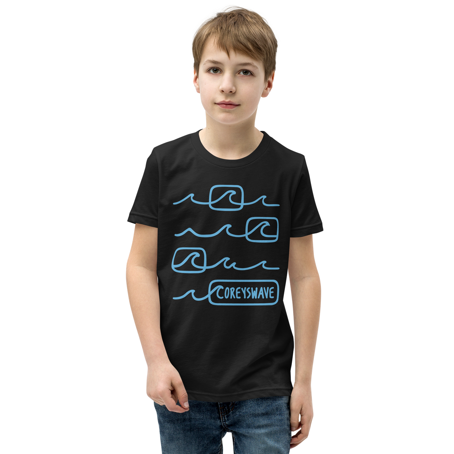 Kids T-Shirt | Line It Up in Blue
