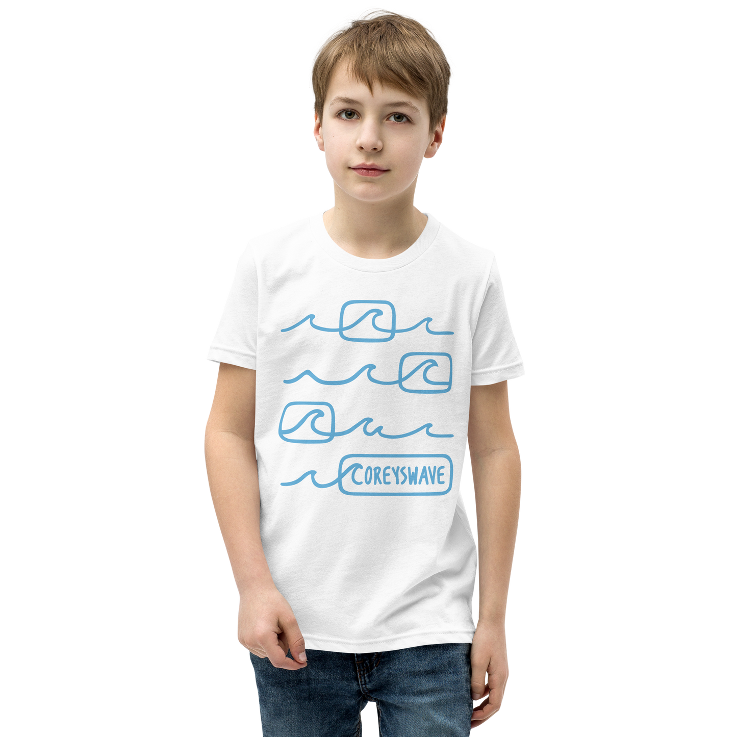Kids T-Shirt | Line It Up in Blue