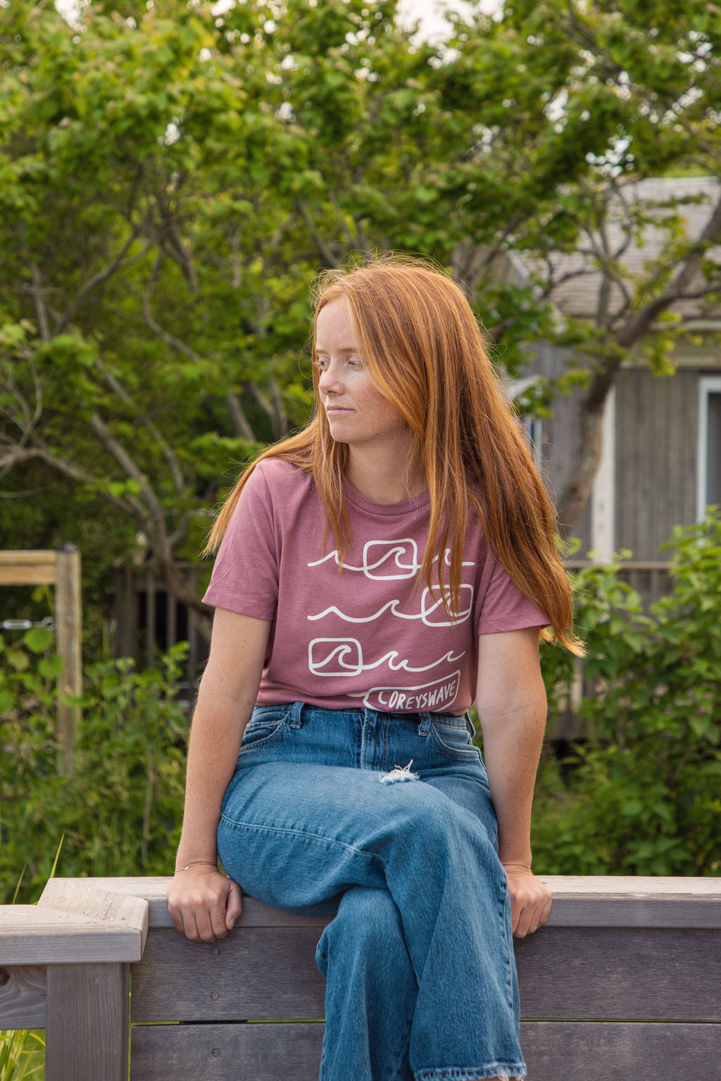 Unisex T-Shirt | Line It Up in White