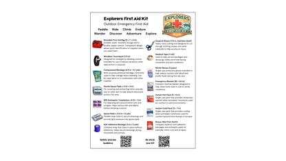 Explorers First Aid Kit