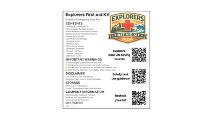 Explorers First Aid Kit