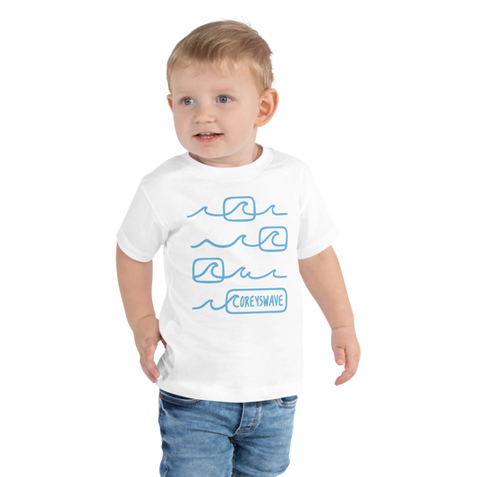 Toddler T-Shirt | Line It Up in Blue