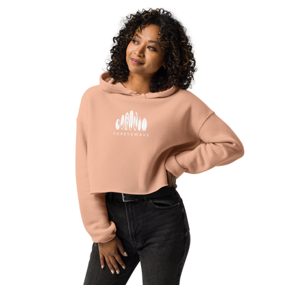 Women's Crop Hoodie | Legacy in White